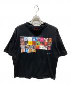 VAUNDYバウンディー）の古着「プリントTシャツ」｜ブラック