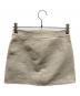 courreges (クレージュ) REEDITION VINYL MINI SKIRT ベージュ サイズ:36：17000円
