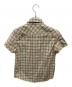 BURBERRY BLUE LABEL (バーバリー ブルー レーベル) ノヴァチェック半袖シャツ ベージュ サイズ:38：8000円