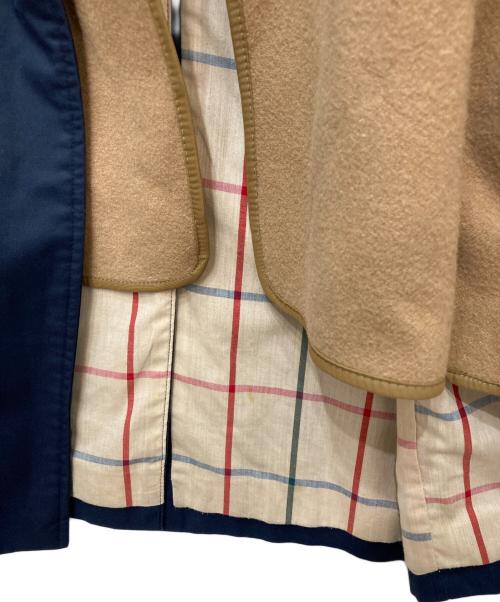 Burberry's（バーバリーズ）Burberry's (バーバリーズ) ライナー付き比翼コート ネイビー サイズ:記載なしの為実寸参照の古着・服飾アイテム