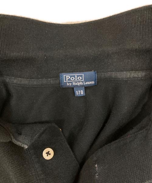 POLO RALPH LAUREN（ポロ・ラルフローレン）POLO RALPH LAUREN (ポロ・ラルフローレン) ポロシャツ ブラック サイズ:170CMの古着・服飾アイテム