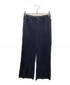 KANEMASA PHIL.カネマサフィル）の古着「18G Heavy Weight Garment Dye Waffle Pants」｜ブラック
