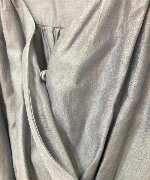 HER LIP TO（ハーリップトゥ）Her lip to (ハーリップトゥ) Airy Volume Sleeve Dress スカイブルー サイズ:Ｍの古着・服飾アイテム