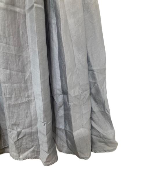 HER LIP TO（ハーリップトゥ）Her lip to (ハーリップトゥ) Airy Volume Sleeve Dress スカイブルー サイズ:Ｍの古着・服飾アイテム