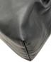 中古・古着 DIESEL (ディーゼル) Clou-D Crossbody　クロスボディ ドローストリング レザー ミニ巾着バッグ　ショルダーバッグ ブラック：20000円