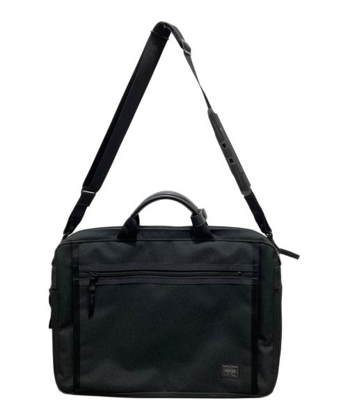 PORTER（ポーター）PORTER (ポーター) 2WAY BRIEFCASE ブラックの古着・服飾アイテム