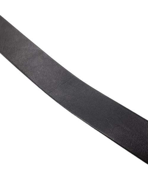 DIESEL（ディーゼル）DIESEL (ディーゼル) ロゴバックルベルト ブラックの古着・服飾アイテム