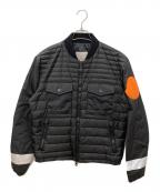 MONCLER×OFFWHITEモンクレール×オフホワイト）の古着「ダウンジャケット」｜ブラック