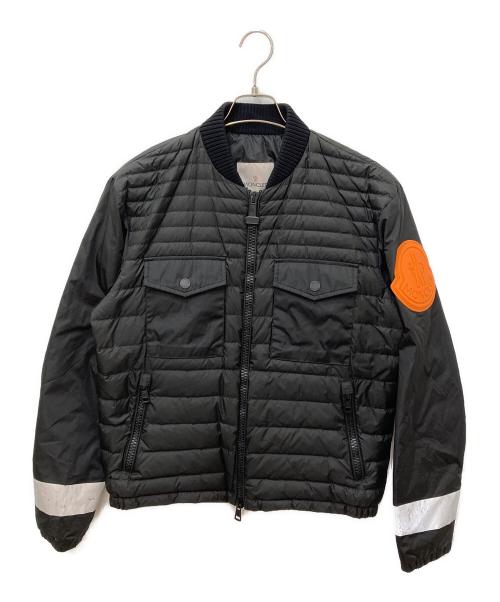 MONCLER（モンクレール）MONCLER (モンクレール) OFFWHITE (オフホワイト) ダウンジャケット ブラック サイズ:2の古着・服飾アイテム