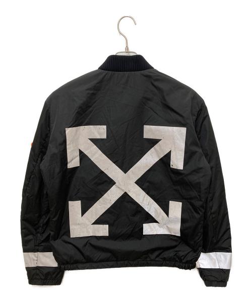 MONCLER（モンクレール）MONCLER (モンクレール) OFFWHITE (オフホワイト) ダウンジャケット ブラック サイズ:2の古着・服飾アイテム