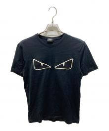 FENDI（フェンディ）の古着「バッグ バグズプリントTシャツ」｜ブラック