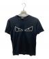 FENDI（フェンディ）の古着「バッグ バグズプリントTシャツ」｜ブラック
