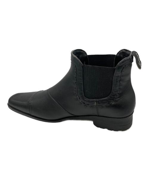 KATHARINE HAMNETT（キャサリンハムネット）KATHARINE HAMNETT (キャサリンハムネット) サイドゴアブーツ ブラック サイズ:Lの古着・服飾アイテム