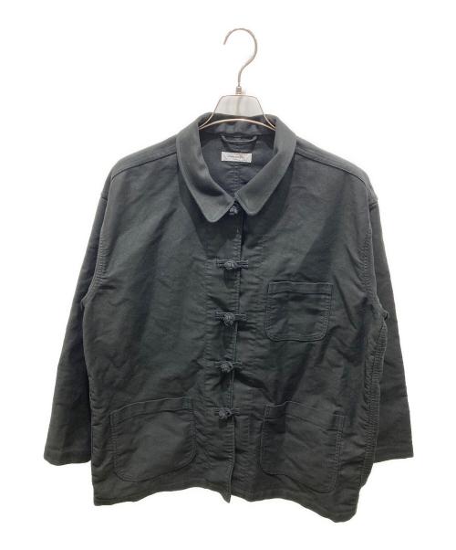 ordinary fits（オーディナリーフィッツ）ordinary fits (オーディナリーフィッツ) FRENCH CHINA JACKET ブラック サイズ:40の古着・服飾アイテム