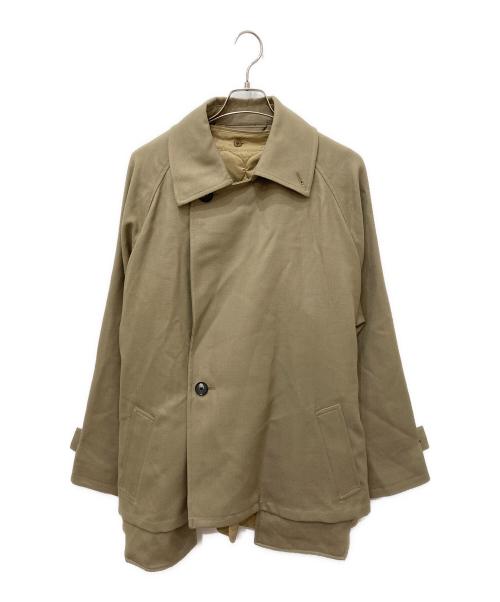 Blanc YM（ブランワイエム）Blanc YM (ブランワイエム) Short Trench Coat ブラウン サイズ:Mの古着・服飾アイテム