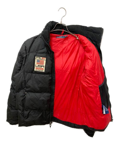RALPH LAUREN（ラルフローレン）RALPH LAUREN (ラルフローレン) ビッグポニーダウンジャケット ブラック サイズ:Mの古着・服飾アイテム