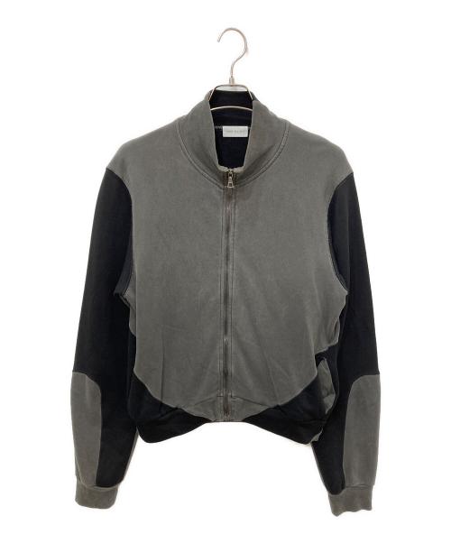 JOHN ELLIOTT（ジョン エリオット）JOHN ELLIOTT (ジョン エリオット) バイカラースウェットジャケット グレーの古着・服飾アイテム