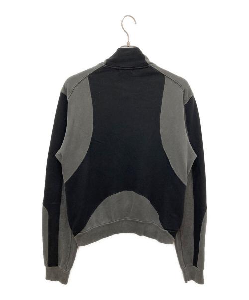 JOHN ELLIOTT（ジョン エリオット）JOHN ELLIOTT (ジョン エリオット) バイカラースウェットジャケット グレーの古着・服飾アイテム