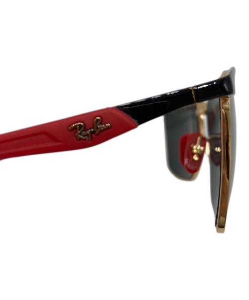 RAY-BAN（レイバン）RAY-BAN (レイバン) Ferrari (フェラーリ) SCUDERIAサングラス ブラック×レッド サイズ:56□17の古着・服飾アイテム