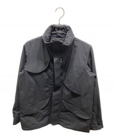 中古・古着通販】ENNOY (エンノイ) PACKABLE NYLON JACKET ブラック