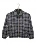 X-LARGEエクストララージ）の古着「OLD ENGLISH FLANNEL JACKET」｜ブラック