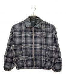 X-LARGE（エクストララージ）の古着「OLD ENGLISH FLANNEL JACKET」｜ブラック