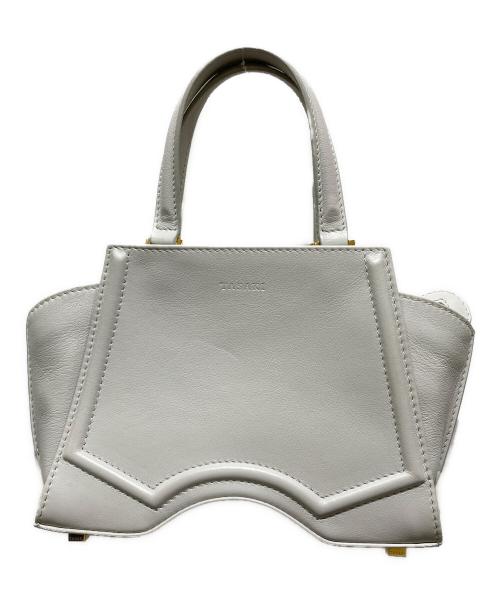 TASAKI（タサキ）TASAKI (タサキ) ポル レリキアエ ハンドバッグ ライトグレーの古着・服飾アイテム