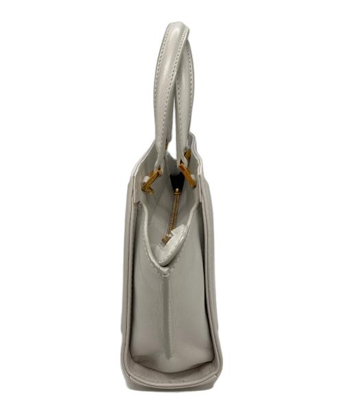 TASAKI（タサキ）TASAKI (タサキ) ポル レリキアエ ハンドバッグ ライトグレーの古着・服飾アイテム