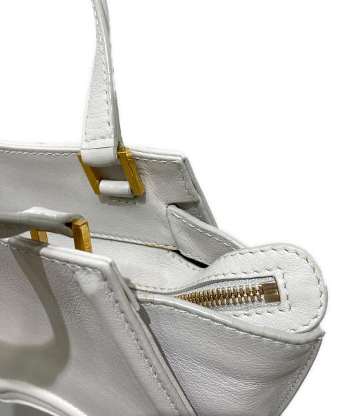 TASAKI（タサキ）TASAKI (タサキ) ポル レリキアエ ハンドバッグ ライトグレーの古着・服飾アイテム