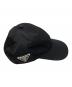 中古・古着 PRADA (プラダ) Re-Nylon ベースボールキャップ ブラック サイズ:Ｍ：35000円