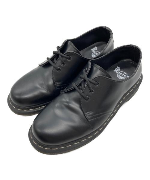 Dr.Martens（ドクターマーチン）Dr.Martens (ドクターマーチン) ３ホールシューズ ブラック サイズ:UK7の古着・服飾アイテム