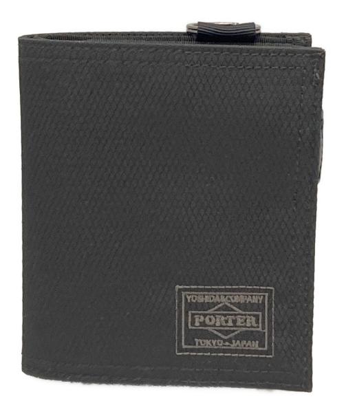 PORTER（ポーター）PORTER (ポーター) 2つ折り財布 ブラックの古着・服飾アイテム