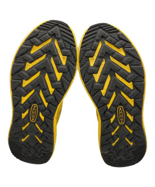 KEEN（キーン）KEEN (キーン) ダブルケー400 ウォーキングシューズ イエロー サイズ:24.5の古着・服飾アイテム