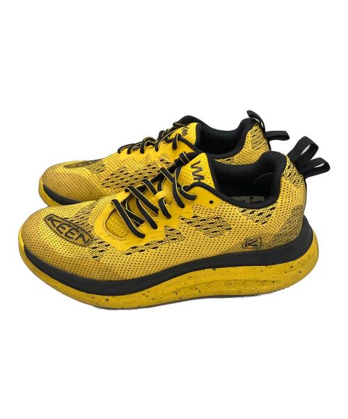 KEEN（キーン）KEEN (キーン) ダブルケー400 ウォーキングシューズ イエロー サイズ:26の古着・服飾アイテム