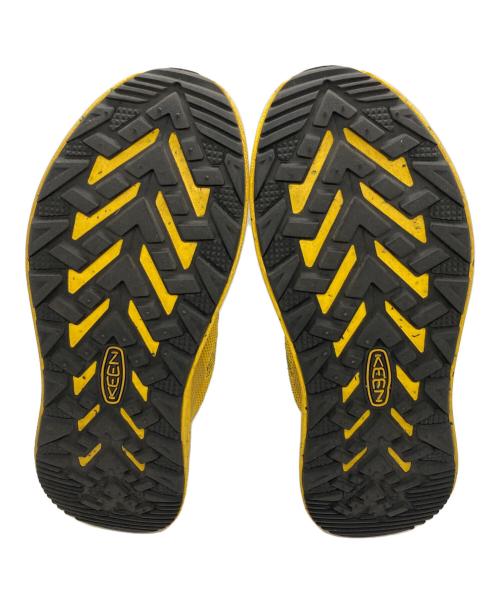 KEEN（キーン）KEEN (キーン) ダブルケー400 ウォーキングシューズ イエロー サイズ:26の古着・服飾アイテム