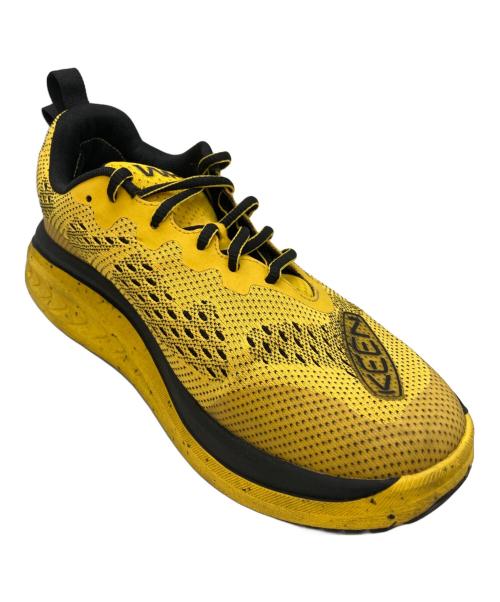 KEEN（キーン）KEEN (キーン) ダブルケー400 ウォーキングシューズ イエロー サイズ:26の古着・服飾アイテム