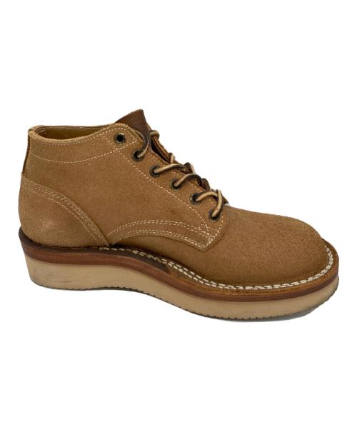 NICKS（ニックスブーツ）NICKS (ニックスブーツ) TAN TETON ROUGH OUT　オックスフォード4インチ ミッドカットブーツ ブラウン サイズ:7 1/2Eの古着・服飾アイテム