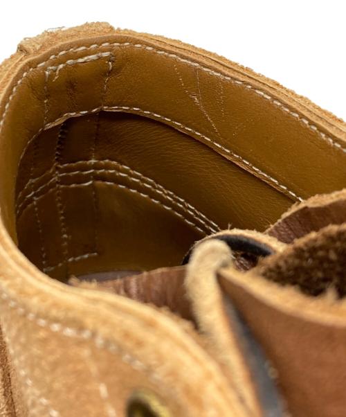 NICKS（ニックスブーツ）NICKS (ニックスブーツ) TAN TETON ROUGH OUT　オックスフォード4インチ ミッドカットブーツ ブラウン サイズ:7 1/2Eの古着・服飾アイテム