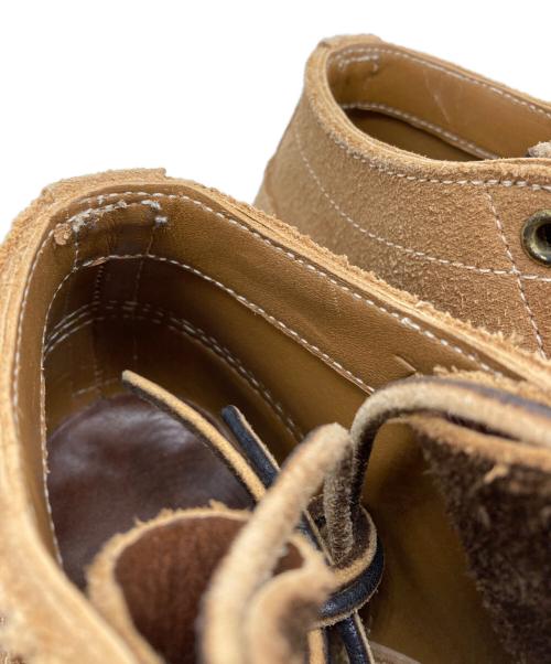 NICKS（ニックスブーツ）NICKS (ニックスブーツ) TAN TETON ROUGH OUT　オックスフォード4インチ ミッドカットブーツ ブラウン サイズ:7 1/2Eの古着・服飾アイテム