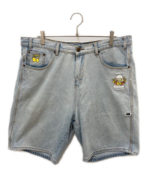 butter（バター）BUTTER (バター) ハーフパンツ インディゴ サイズ:36の古着・服飾アイテム