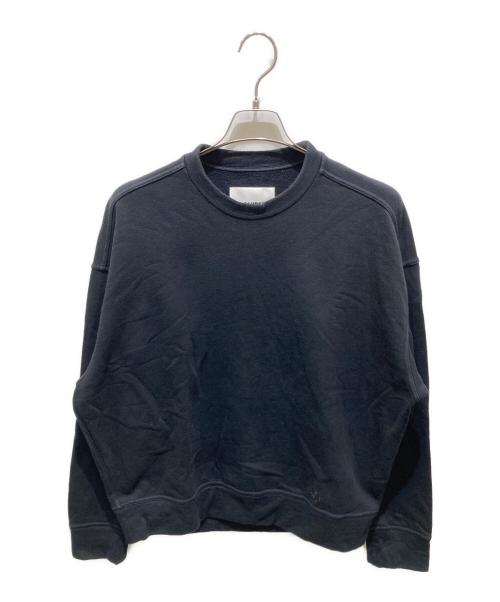 JIL SANDER+（ジルサンダープラス）JIL SANDER+ (ジルサンダープラス) Crew Sweat Shirt ブラック サイズ:Sの古着・服飾アイテム