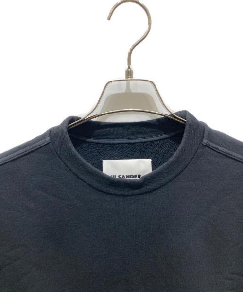 JIL SANDER+（ジルサンダープラス）JIL SANDER+ (ジルサンダープラス) Crew Sweat Shirt ブラック サイズ:Sの古着・服飾アイテム