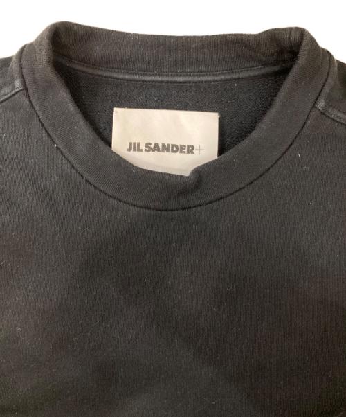 JIL SANDER+（ジルサンダープラス）JIL SANDER+ (ジルサンダープラス) Crew Sweat Shirt ブラック サイズ:Sの古着・服飾アイテム