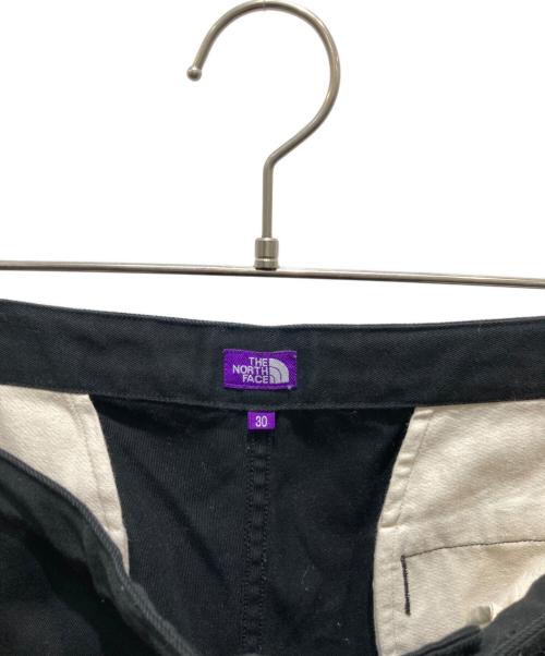 THE NORTHFACE PURPLELABEL（ザ・ノースフェイス パープルレーベル）THE NORTHFACE PURPLELABEL (ザ・ノースフェイス パープルレーベル) Chino Wide Tapered Field Pants ブラック サイズ:30の古着・服飾アイテム