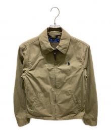 POLO RALPH LAUREN（ポロ・ラルフローレン）の古着「ポニー刺繍スイングトップ」｜カーキ