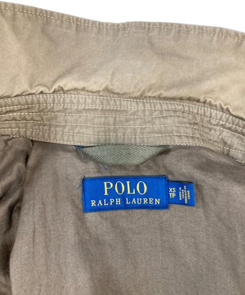 POLO RALPH LAUREN（ポロ・ラルフローレン）POLO RALPH LAUREN (ポロ・ラルフローレン) ポニー刺繍スイングトップ カーキ サイズ:XSの古着・服飾アイテム