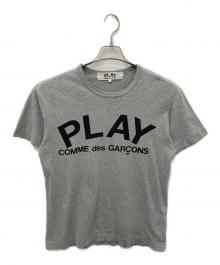 PLAY COMME des GARCONS（プレイコムデギャルソン）の古着「プリントTシャツ」｜グレー