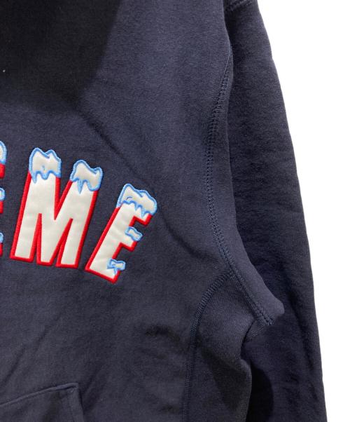 SUPREME（シュプリーム）SUPREME (シュプリーム) icy arc hooded sweatshirt ネイビー サイズ:Ｍの古着・服飾アイテム