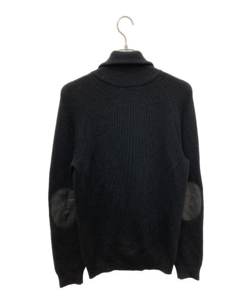 BOTTEGA VENETA（ボッテガベネタ）BOTTEGA VENETA (ボッテガベネタ) ウールドライバーズニット ブラック サイズ:48の古着・服飾アイテム