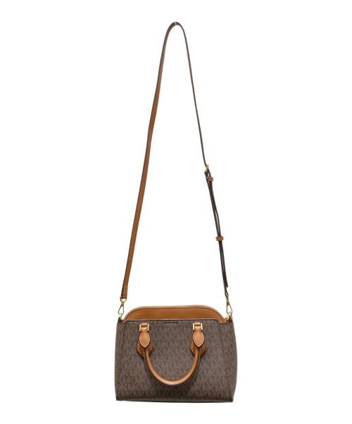 MICHAEL KORS（マイケル・コース）MICHAEL KORS (マイケル・コース) 2WAYバッグ ブラウンの古着・服飾アイテム